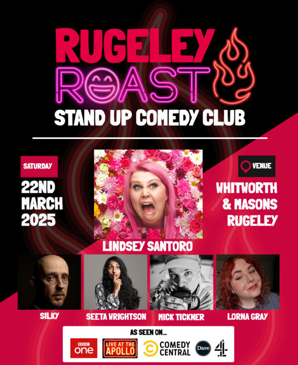 RUGELEY ROAST COMEDY CLUB